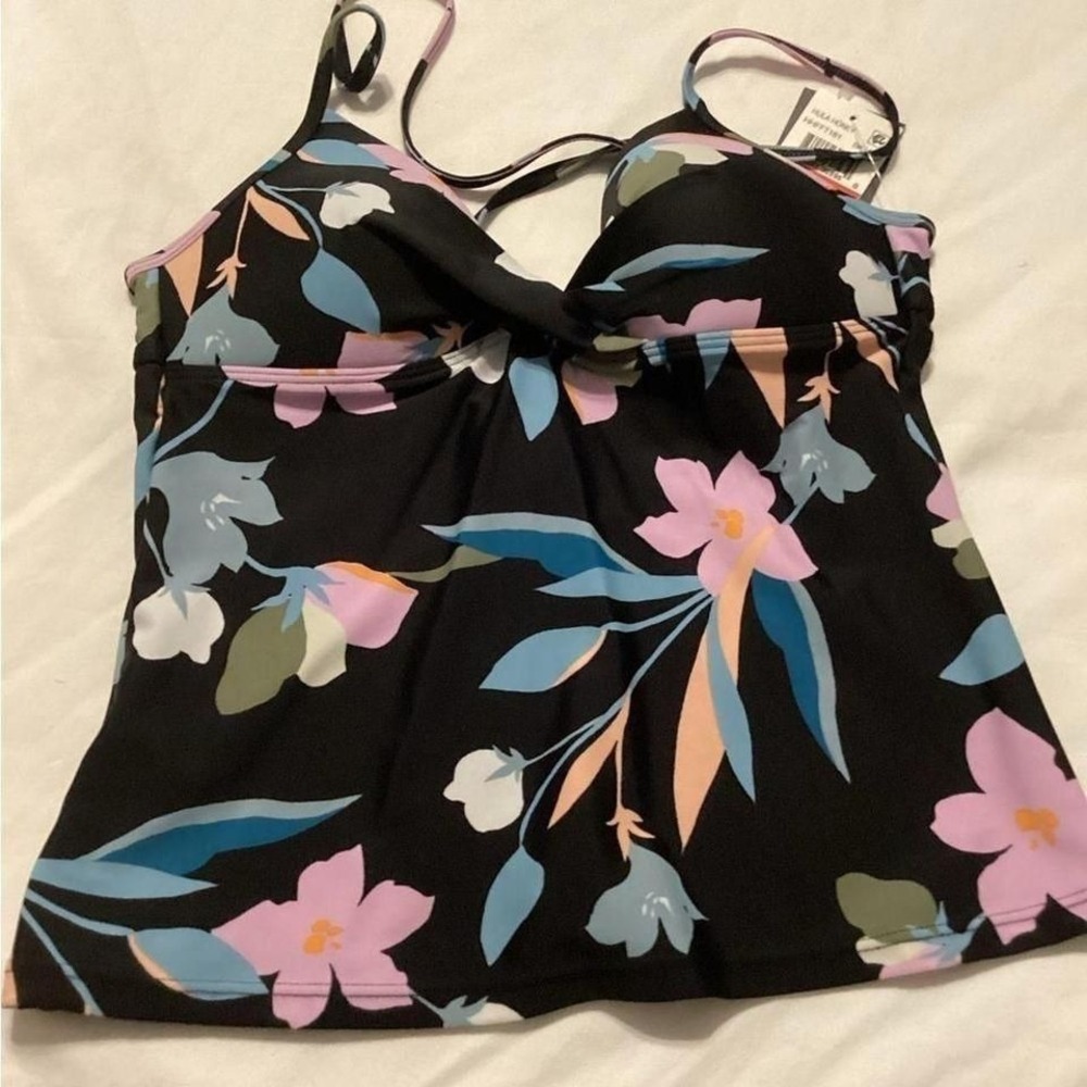 NWT HULA HONEY Women's Black Strappy- size XS Top - Picture 5 of 8